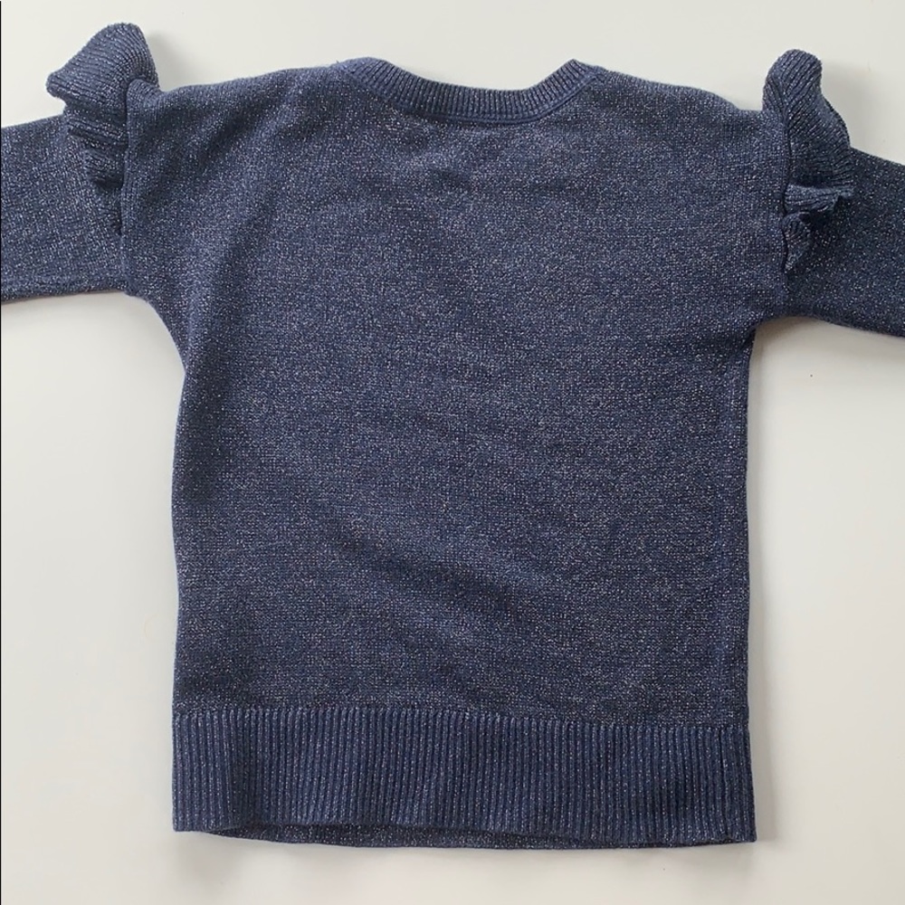 🎉LIKE NEW🎉 GAP RUFFLE SWEATER - Picture 4 of 8